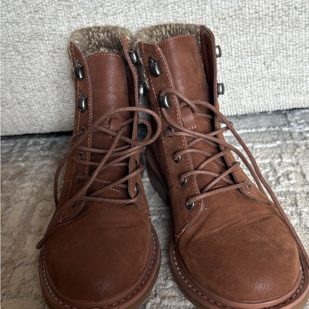 Brown Leather Women’s Boots